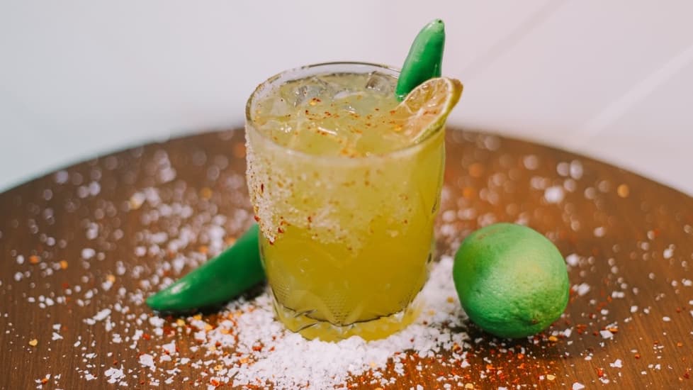 Spicy Passionfruit Margarita