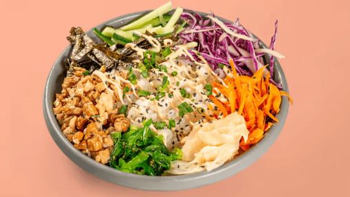 Поке с пиле терияки