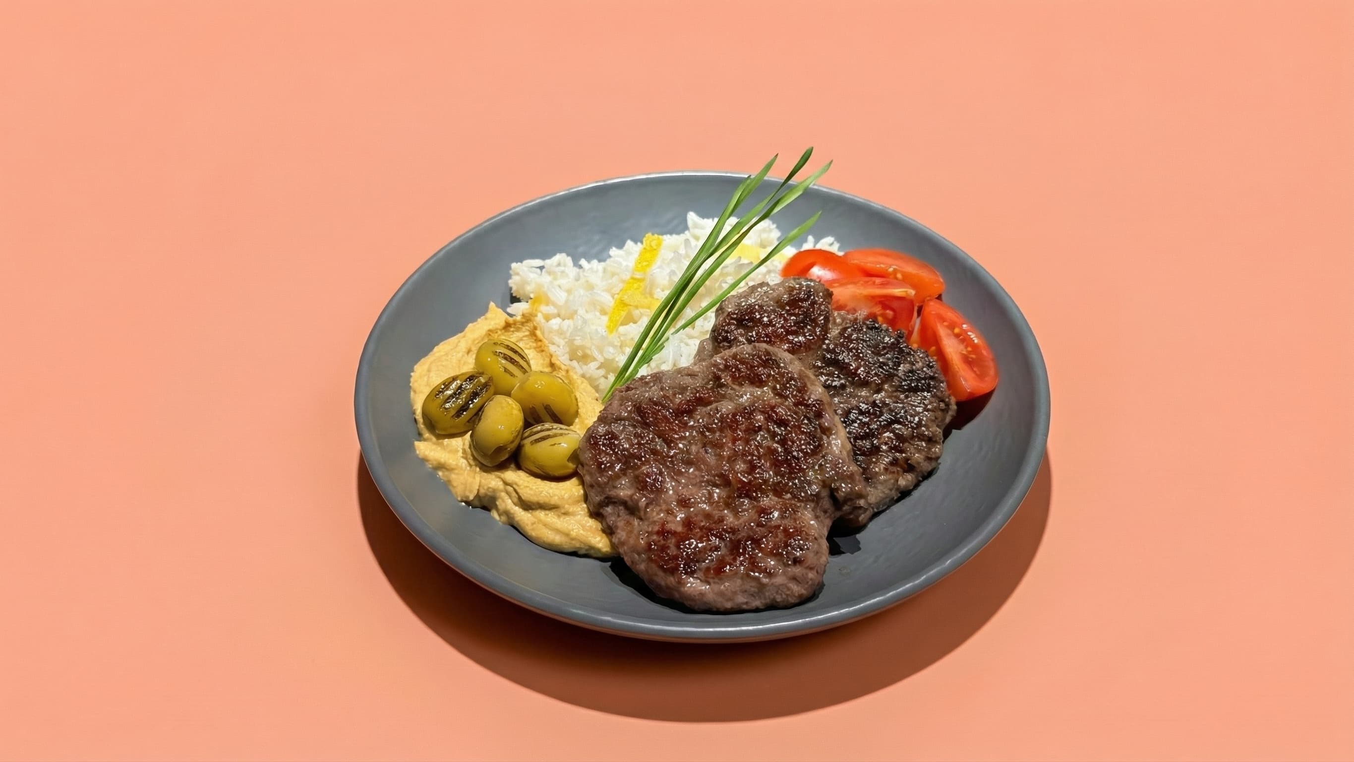 Телешки кюфтета по средиземноморски